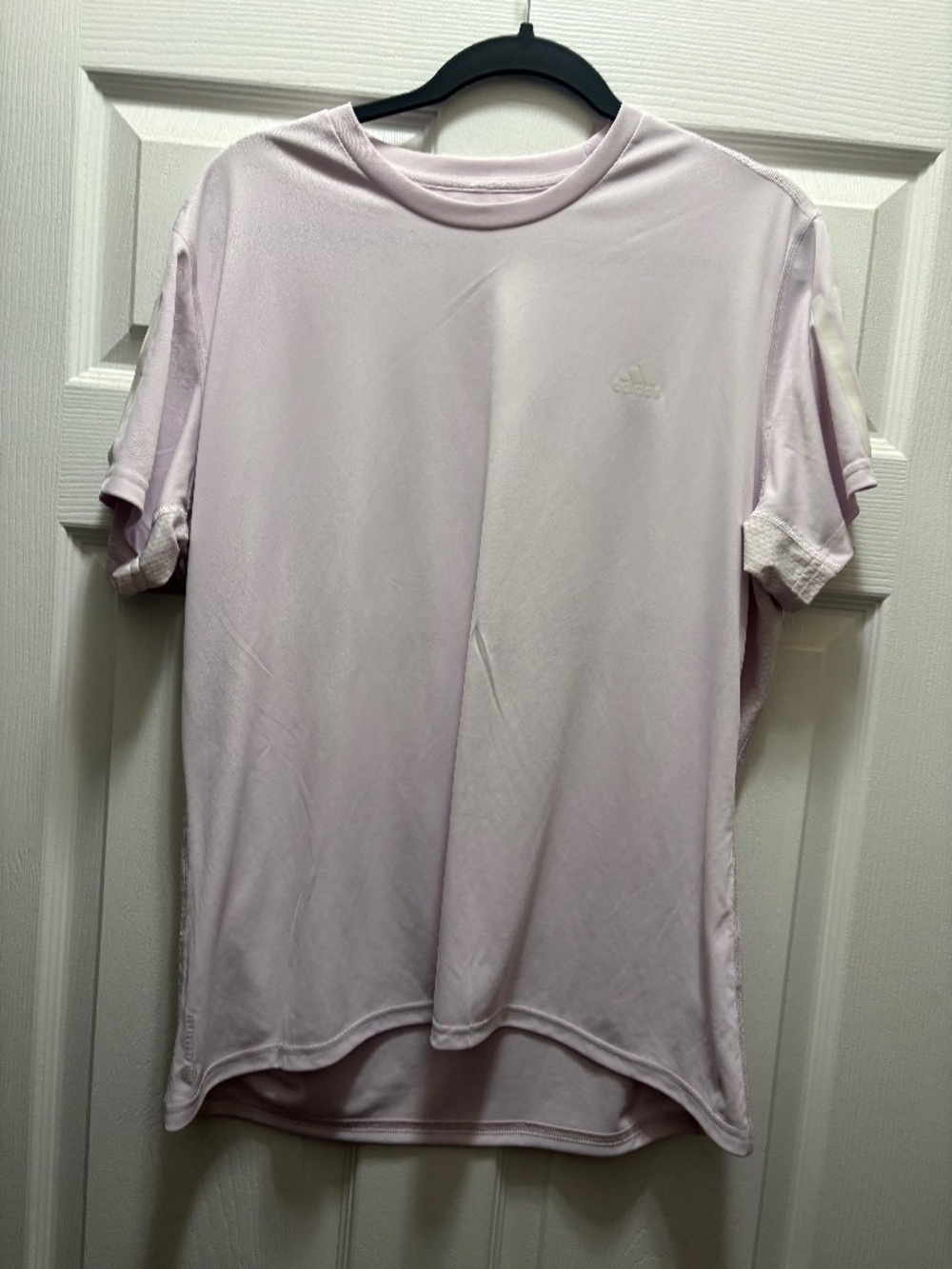 XL lilac Adidas running tee